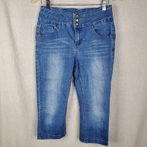 ◇ One 5 One Bump It Up Capri Jeans Size 8